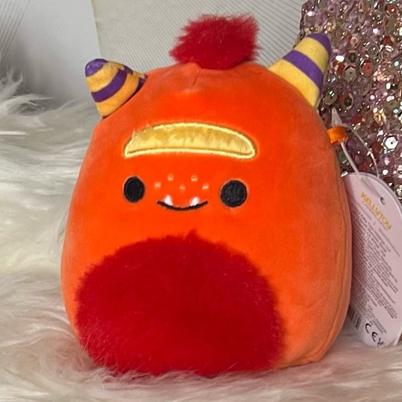 Squishmallows Ernest the Monster 4” NWT - Picture 1 of 3
